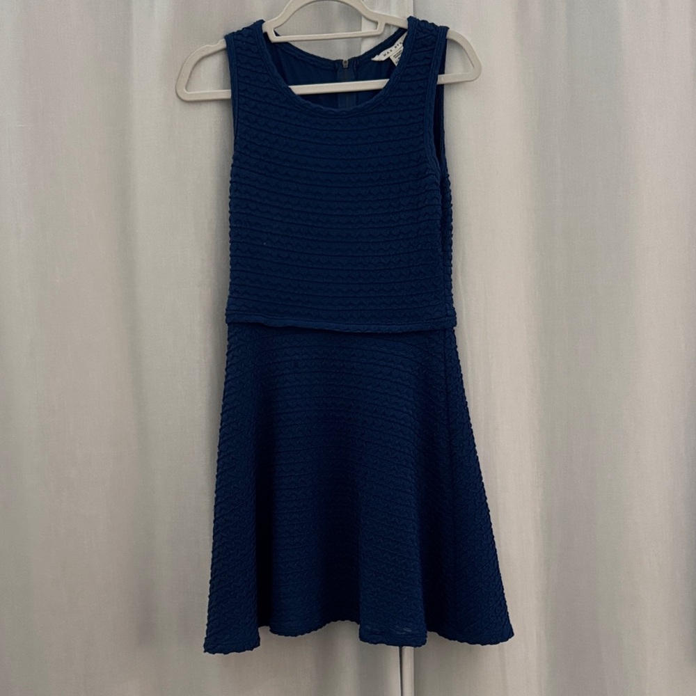 Elegant Navy Blue  Dress
